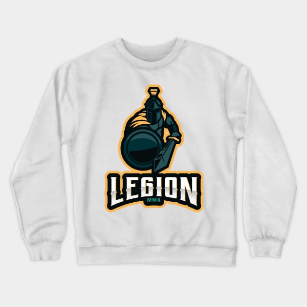 Legion MMA Crewneck Sweatshirt by Tip Top Tee's